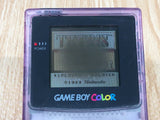 LG4600 Plz Read Item Condi GameBoy Color Clear Purple Game Boy Console Japan