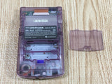 LG4600 Plz Read Item Condi GameBoy Color Clear Purple Game Boy Console Japan
