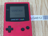 LG4612 Plz Read Item Condi GameBoy Color Red Game Boy Console Japan