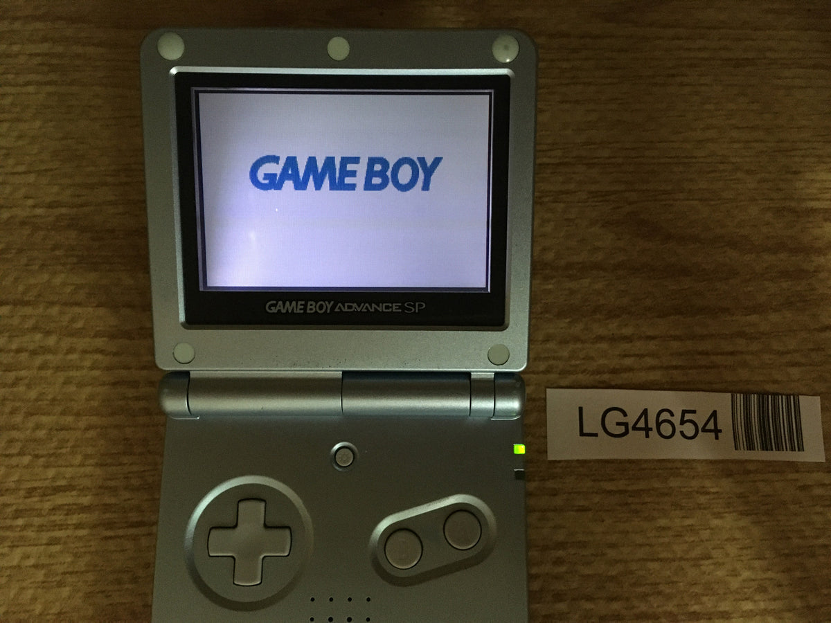 LG4654 No Battery GameBoy Advance SP Pearl Blue Game Boy