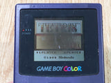 LG4701 Plz Read Item Condi GameBoy Color Purple Game Boy Console Japan