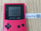 LG4708 Plz Read Item Condi GameBoy Color Red Game Boy Console Japan
