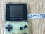 LG4712 Plz Read Item Condi GameBoy Color Clear Game Boy Console Japan