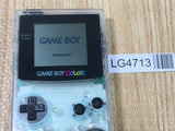 LG4713 Plz Read Item Condi GameBoy Color Clear Game Boy Console Japan