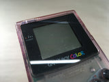 LG4714 Plz Read Item Condi GameBoy Color Clear Purple Game Boy Console Japan