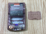 LG4714 Plz Read Item Condi GameBoy Color Clear Purple Game Boy Console Japan
