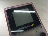 LG4716 Plz Read Item Condi GameBoy Color Clear Purple Game Boy Console Japan