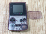 LG4716 Plz Read Item Condi GameBoy Color Clear Purple Game Boy Console Japan