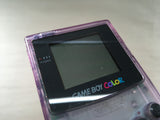 LG4717 Plz Read Item Condi GameBoy Color Clear Purple Game Boy Console Japan