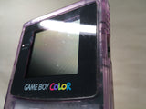 LG4717 Plz Read Item Condi GameBoy Color Clear Purple Game Boy Console Japan