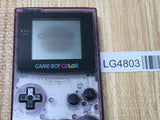 LG4803 Plz Read Item Condi GameBoy Color Clear Purple Game Boy Console Japan