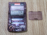 LG4803 Plz Read Item Condi GameBoy Color Clear Purple Game Boy Console Japan