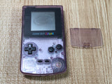 LG4804 Plz Read Item Condi GameBoy Color Clear Purple Game Boy Console Japan