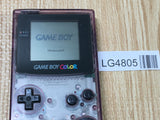LG4805 Plz Read Item Condi GameBoy Color Clear Purple Game Boy Console Japan