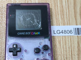 LG4806 Plz Read Item Condi GameBoy Color Clear Purple Game Boy Console Japan