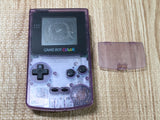 LG4806 Plz Read Item Condi GameBoy Color Clear Purple Game Boy Console Japan