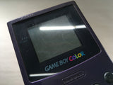 LG4899 With Defects - GameBoy Color Purple Game Boy Console Japan