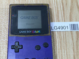 LG4901 With Defects - GameBoy Color Purple Game Boy Console Japan