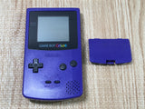 LG4903 Tested Working - GameBoy Color Purple Game Boy Console Japan