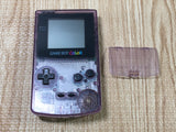 LG4911 With Defects - GameBoy Color Clear Purple Game Boy Console Japan
