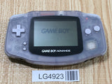 LG4923 With Defects - GameBoy Advance Milky Blue Game Boy Console Japan