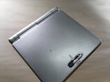 LG4951 With Defects - GameBoy Advance SP Platinum Silver Game Boy Console Japan