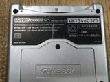LG4951 With Defects - GameBoy Advance SP Platinum Silver Game Boy Console Japan