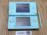 LG4971 Tested Working - No Battery Nintendo DS Lite Ice Blue Console Japan