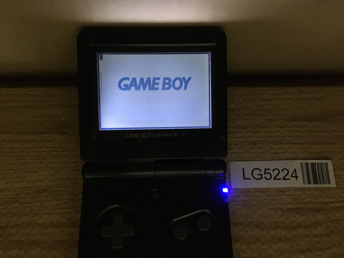 LG5224 With Defects - GameBoy Advance SP Onyx Black Game Boy