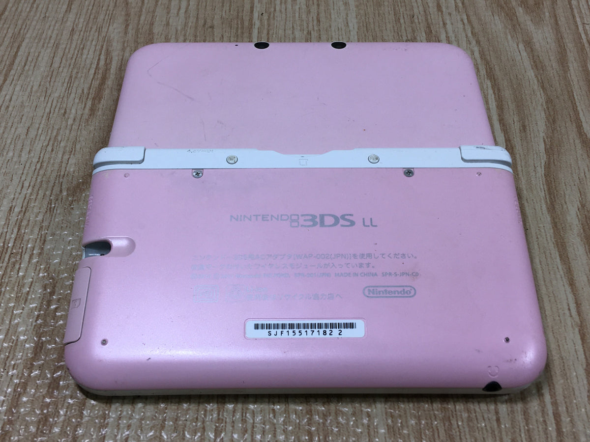 LG5867 With Defects - Nintendo 3DS LL XL 3DS Pink White Console