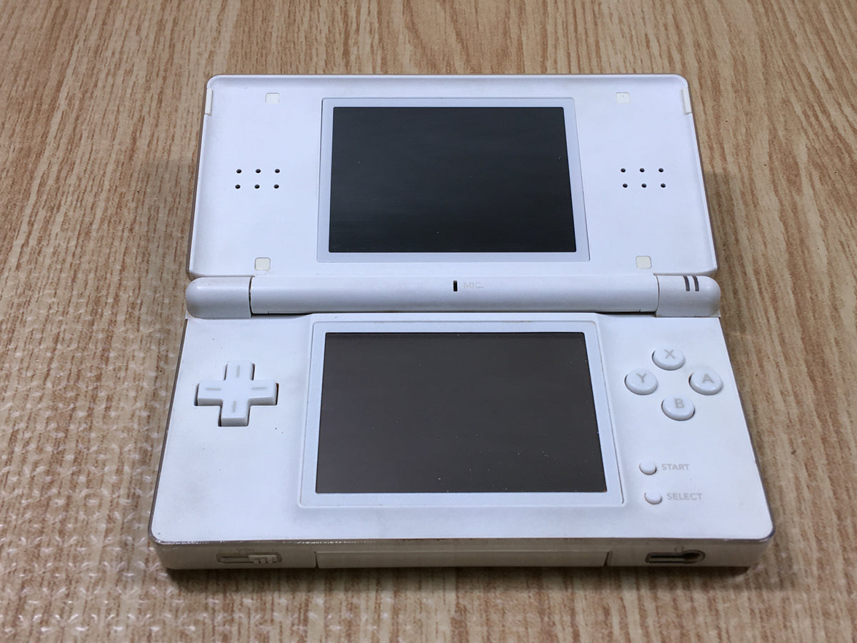 LG6958 With Defects - Nintendo DS Lite Crystal White Console
