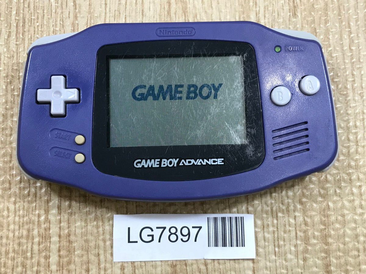 GameBoy Advance Violet Console Nintendo Japan - With Defects
