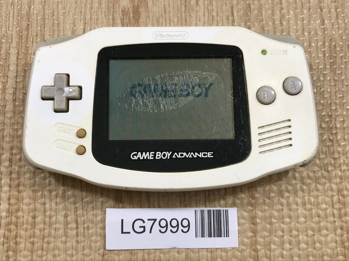 GameBoy Advance White Console Nintendo Japan - With Defects LG7999