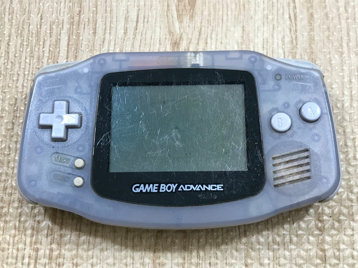 GameBoy Advance Milky Blue Console Nintendo Japan - With Defects GameBoy Advance Milky Blue Console Nintendo Japan - With Defects