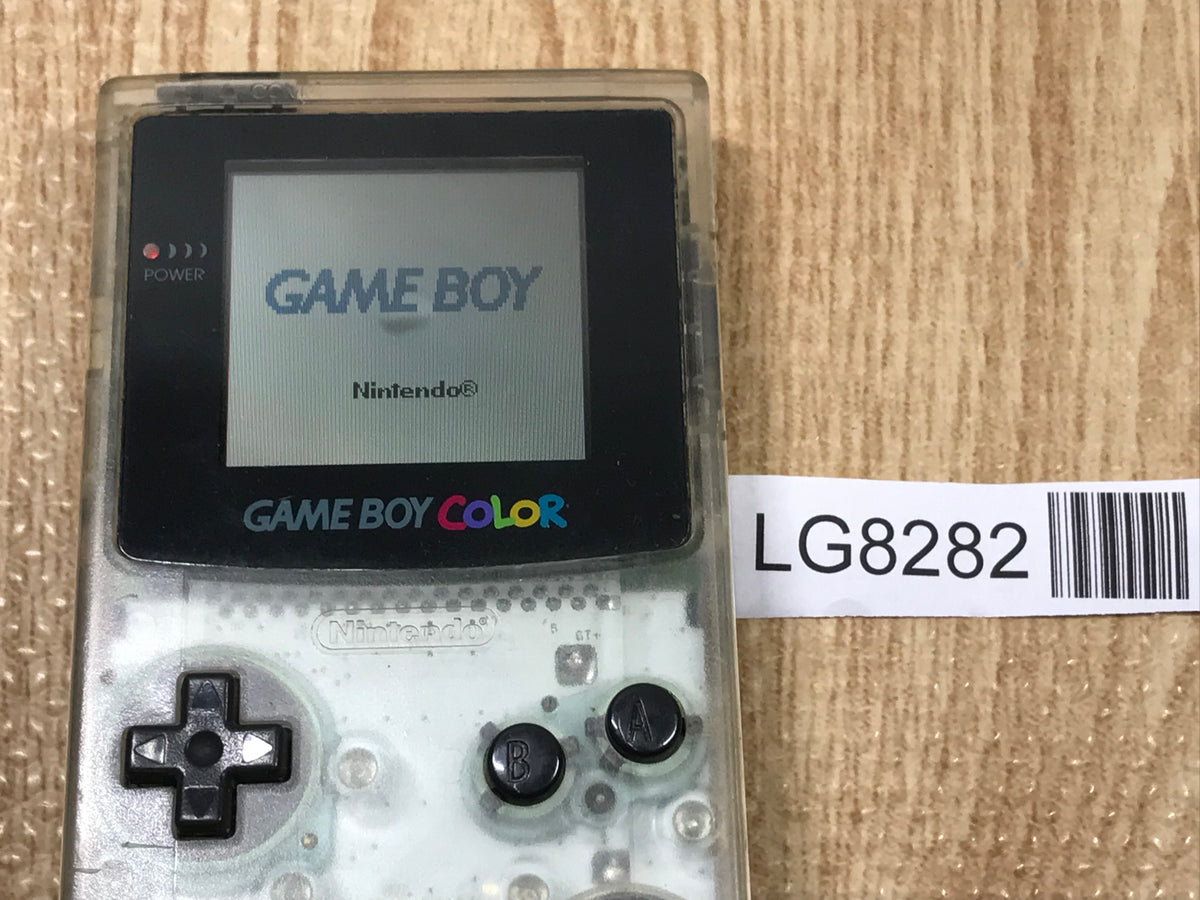 GameBoy Color Clear Console Nintendo Japan - With Defects LG8282