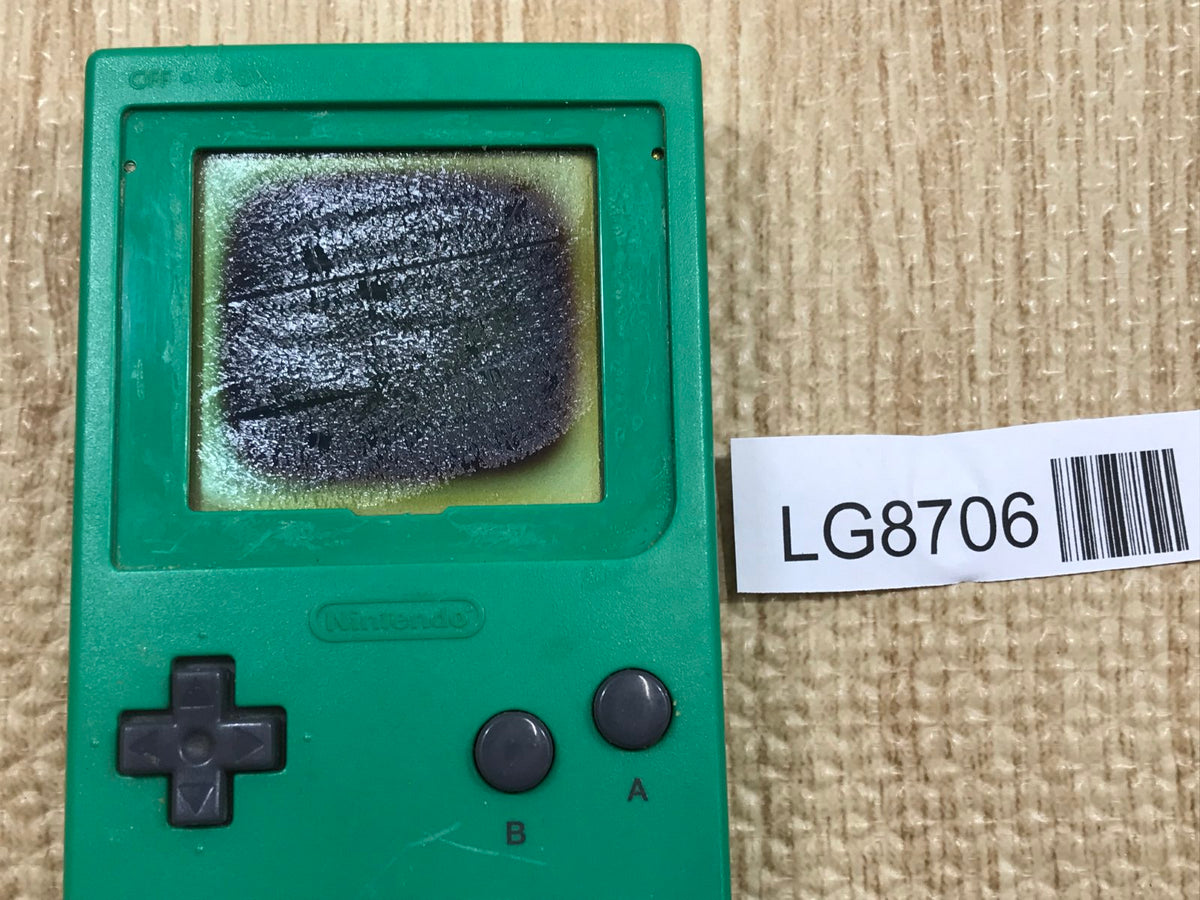 GameBoy Pocket Green Console Nintendo Japan - With Defects LG8706