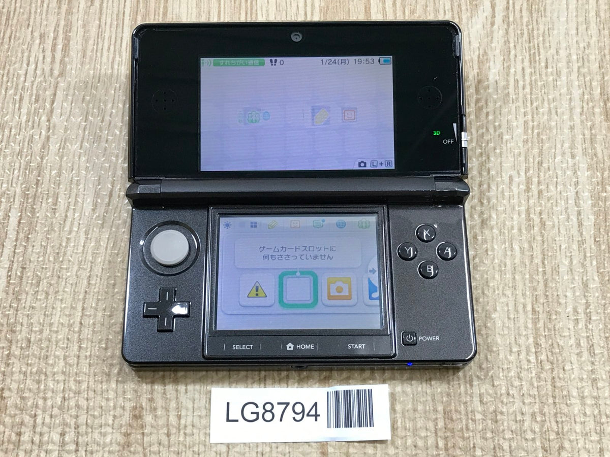 Nintendo 3DS LL XL 3DS Red Black Console Nintendo Japan - With
