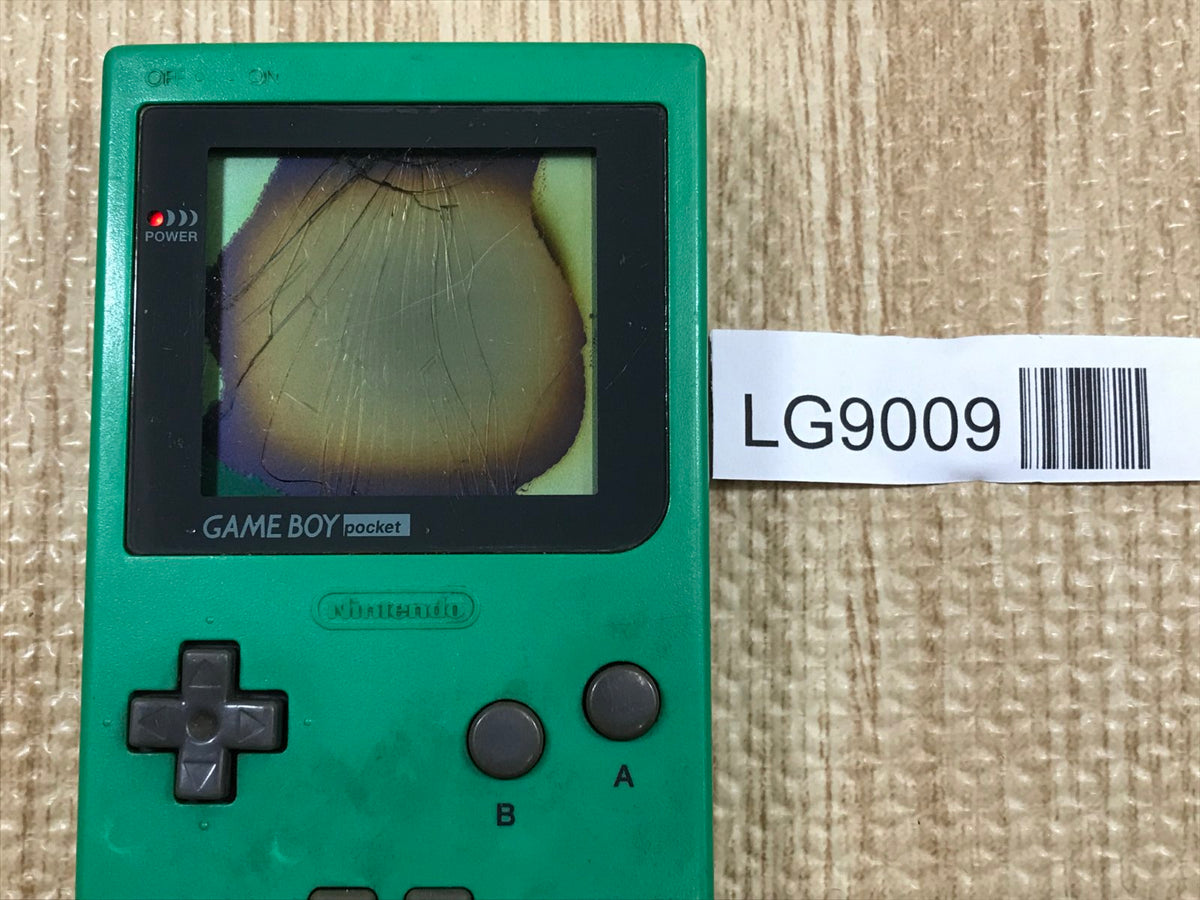GameBoy Pocket Green Console Nintendo Japan - With Defects LG9009