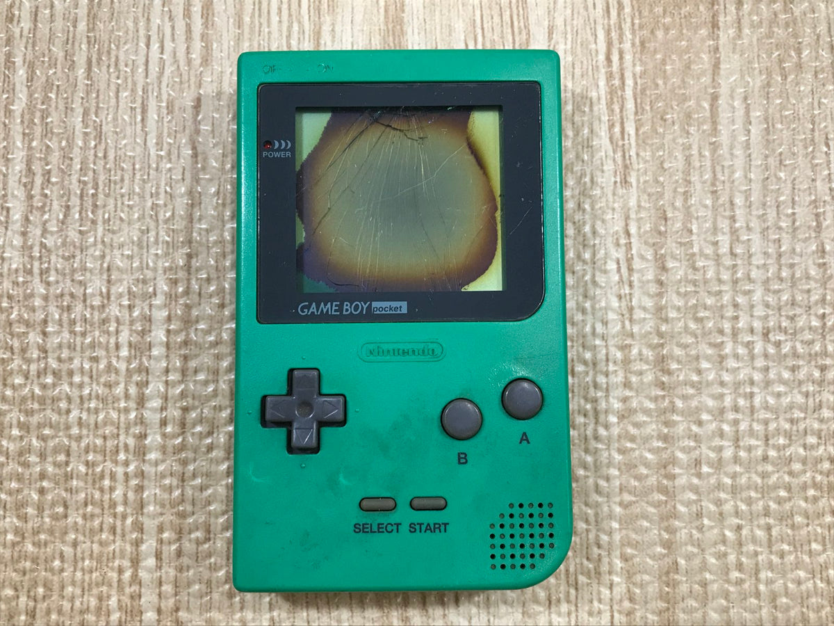 GameBoy Pocket Green Console Nintendo Japan - With Defects LG9009