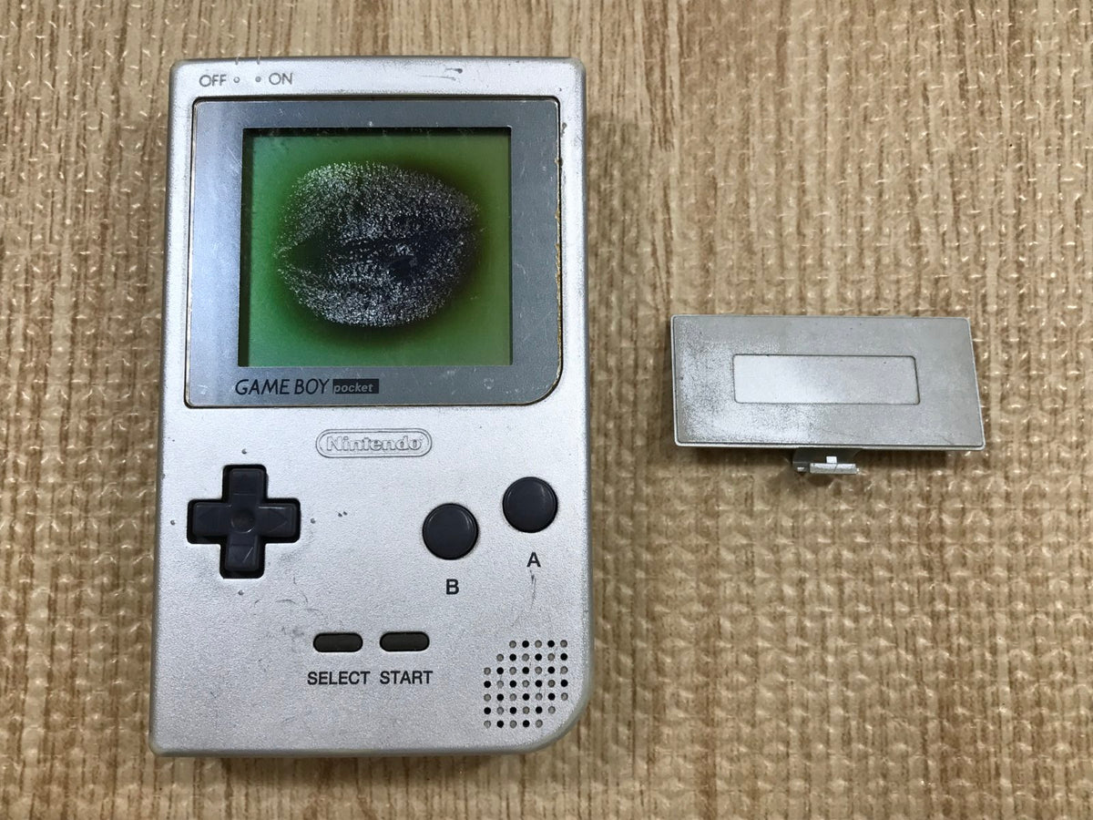 GameBoy Pocket Silver Console Nintendo Japan - With Defects LG9031