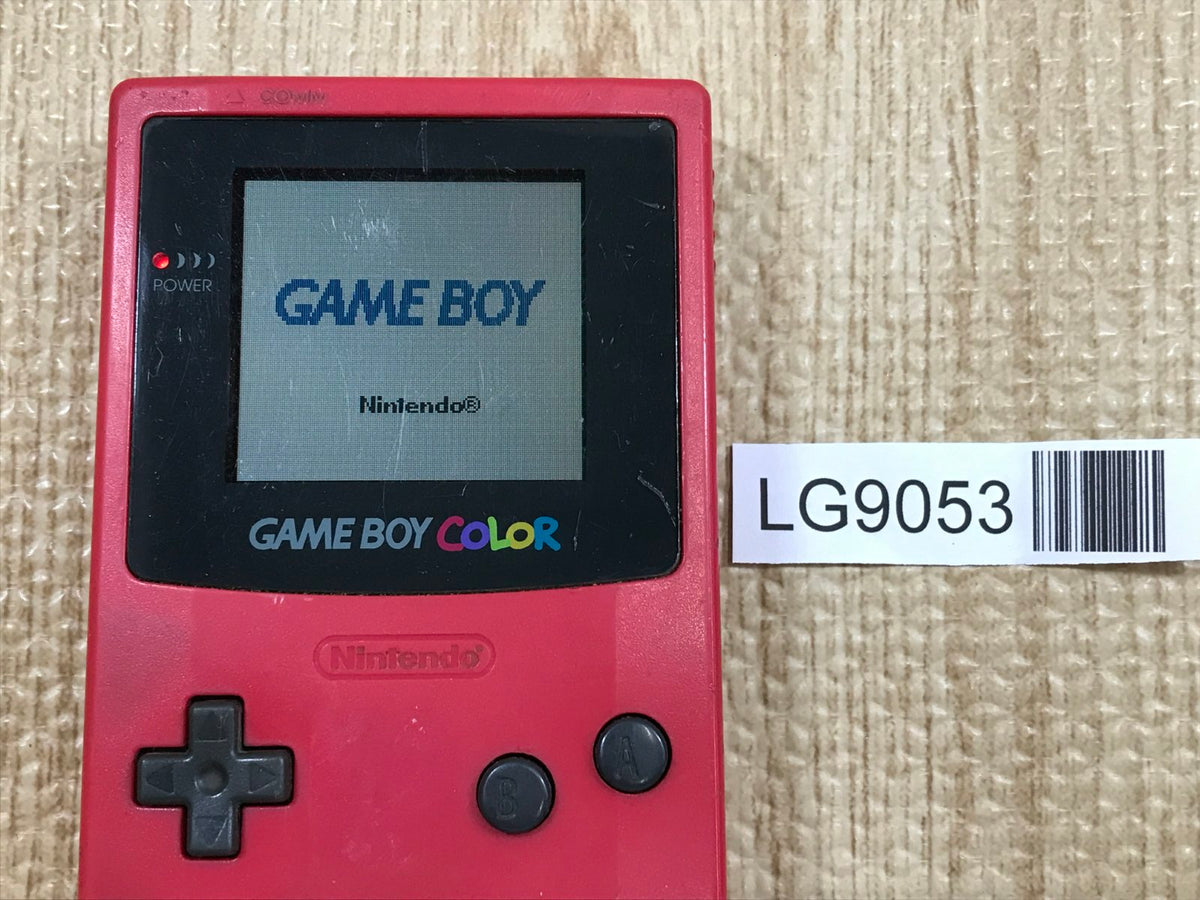 GameBoy Color Red Console Nintendo Japan - With Defects LG9053 