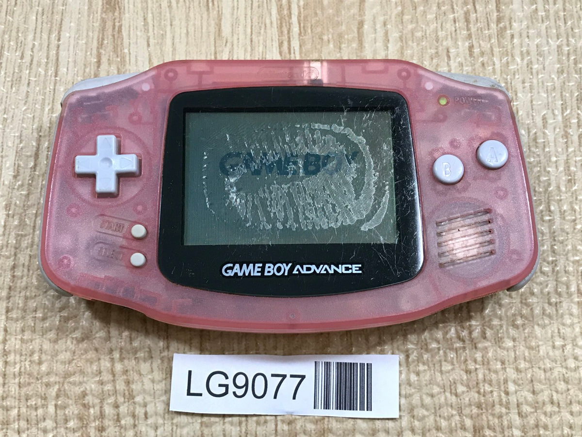 GameBoy Advance Milky Pink Console Nintendo Japan - With Defects