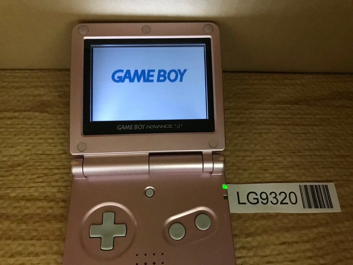 GameBoy Advance SP Pearl Pink Console Nintendo Japan - Tested