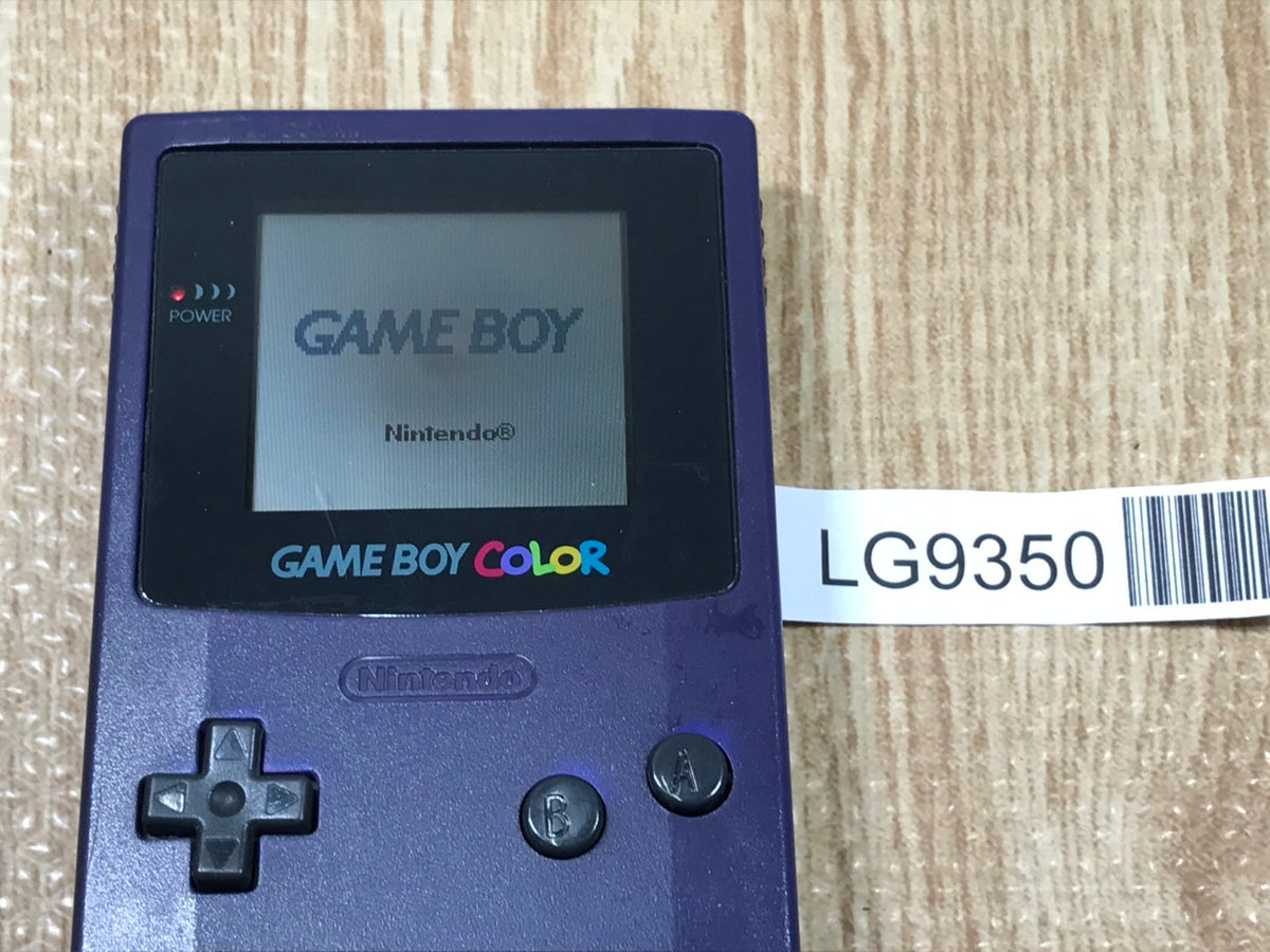 GameBoy Color Purple Console Nintendo Japan - With Defects LG9350