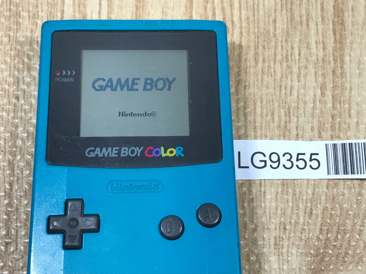 GameBoy Color Blue Console Nintendo Japan - Tested Working LG9355