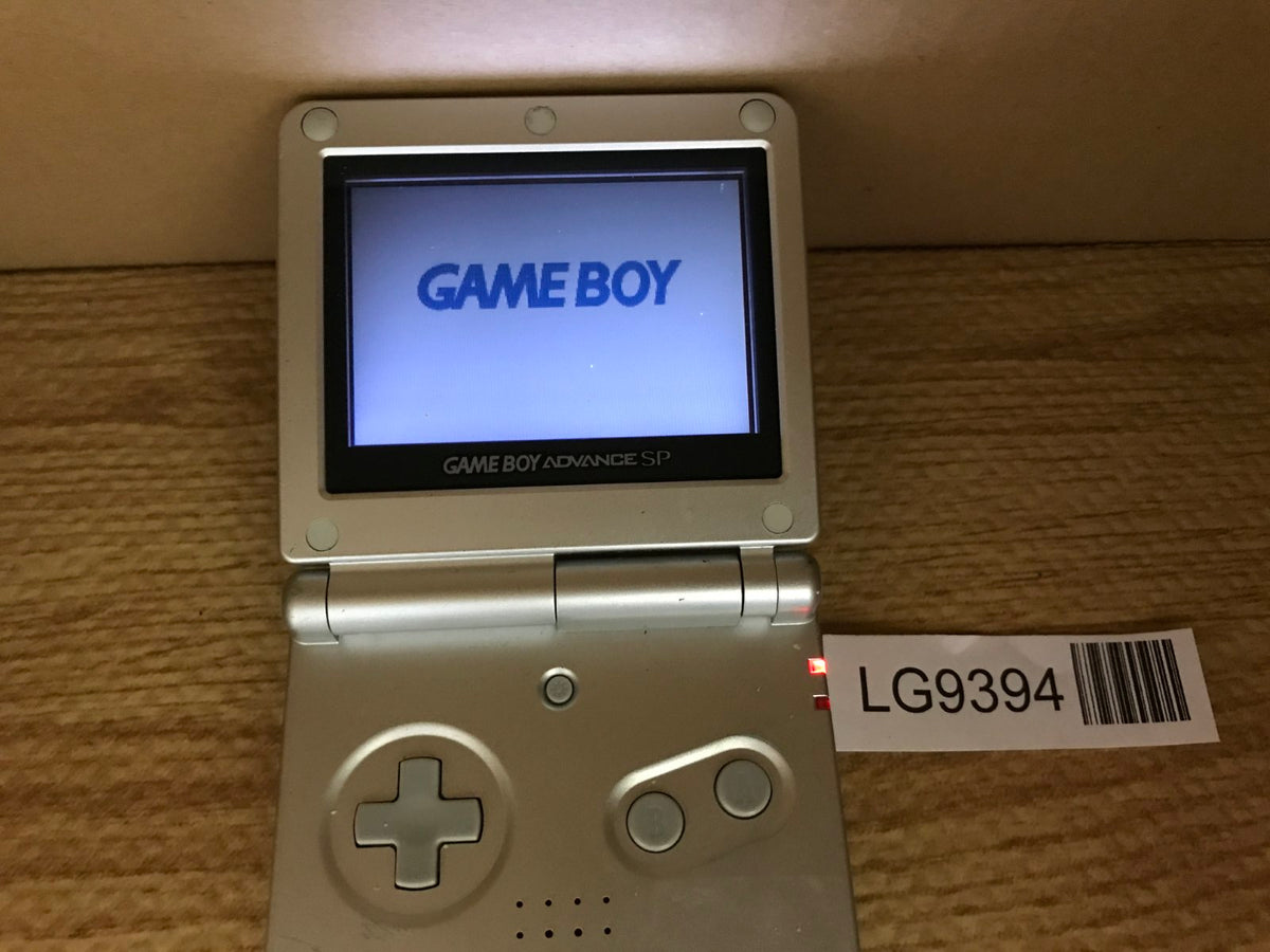 GameBoy Advance SP Platinum Silver Console Nintendo Japan - With