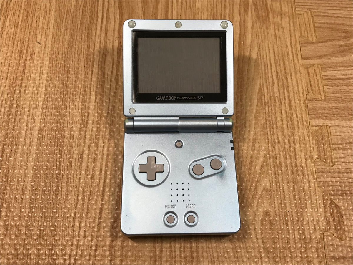 GameBoy Advance SP Pearl Blue Console Nintendo Japan - Tested