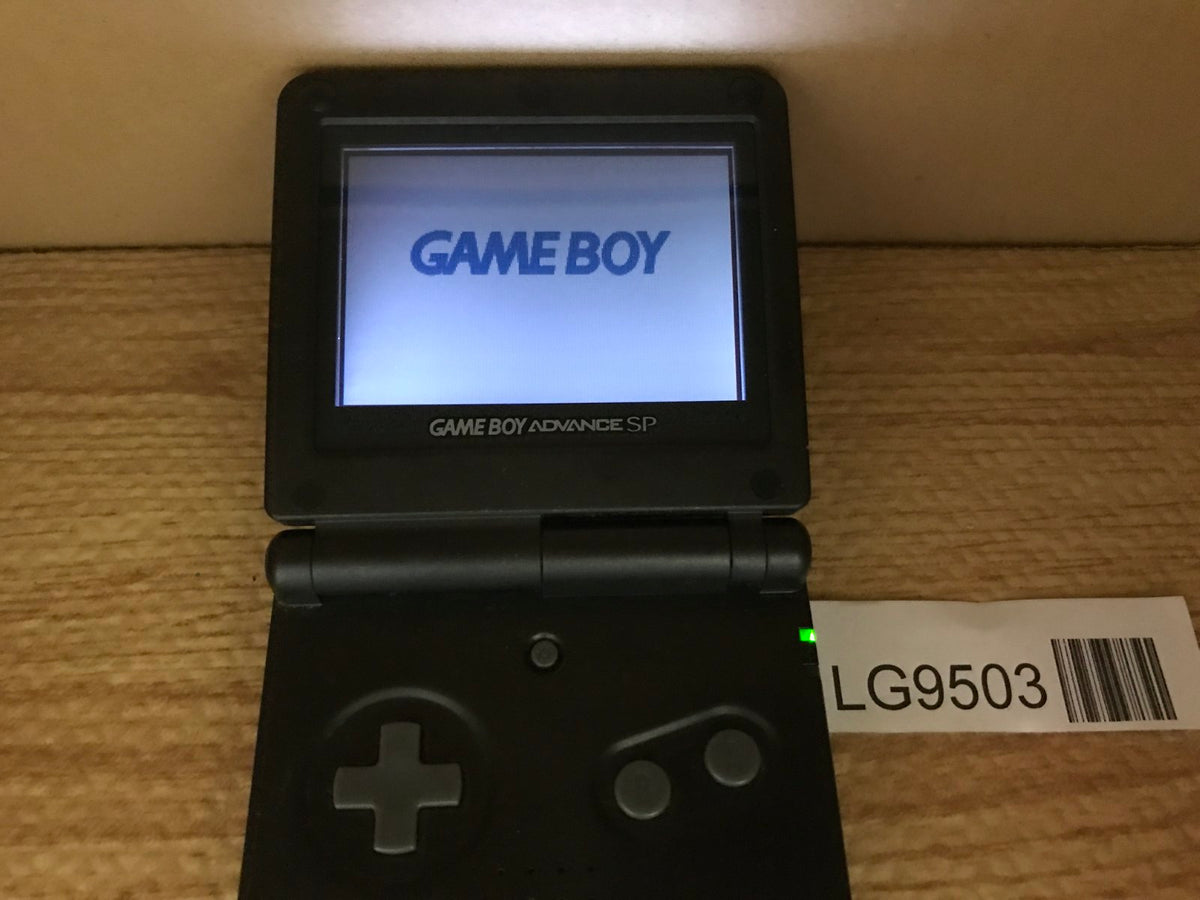 GameBoy Advance SP Onyx Black Console Nintendo Japan - Tested