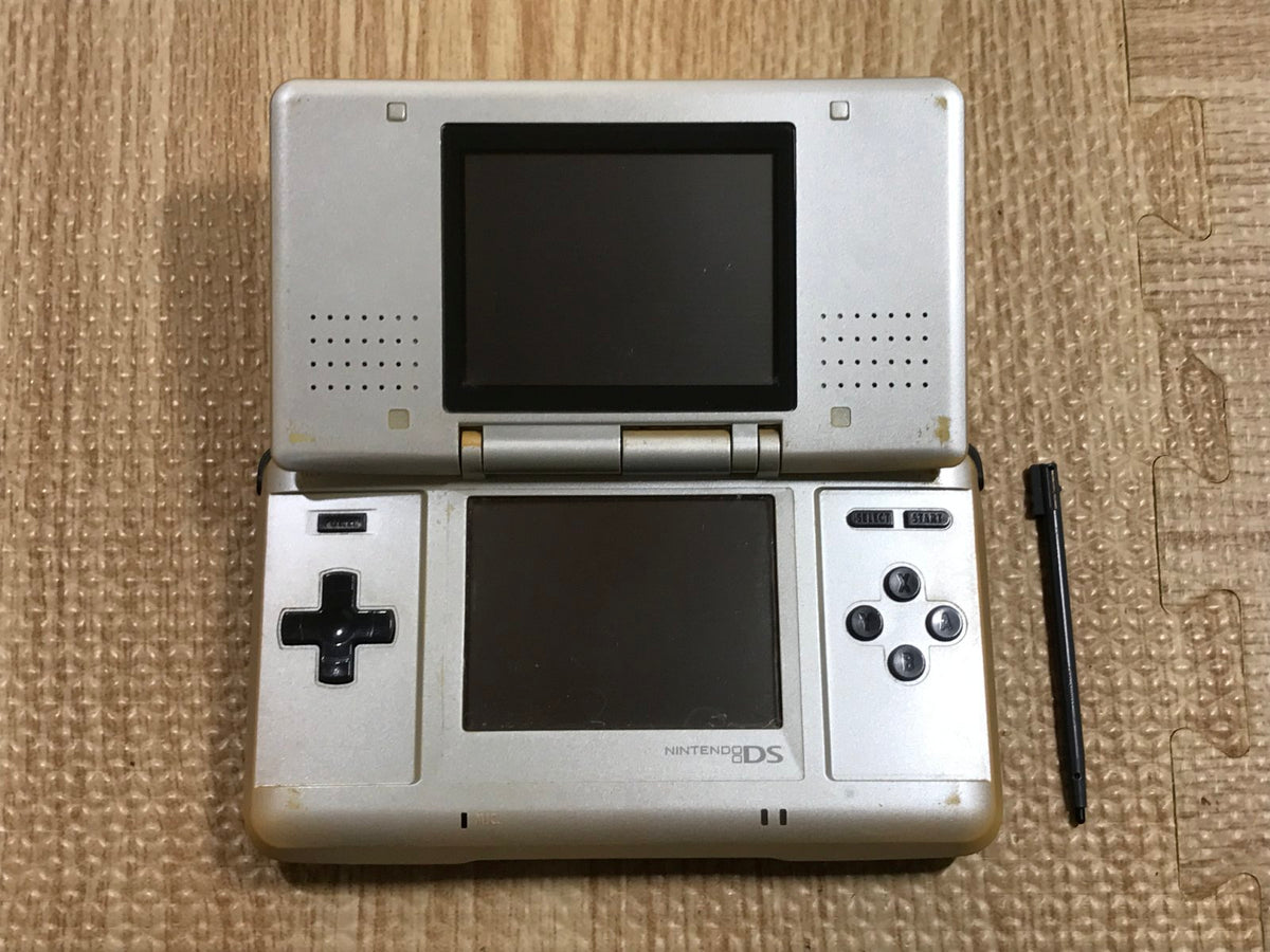 Nintendo DS Platinum Silver Console Nintendo Japan - Tested