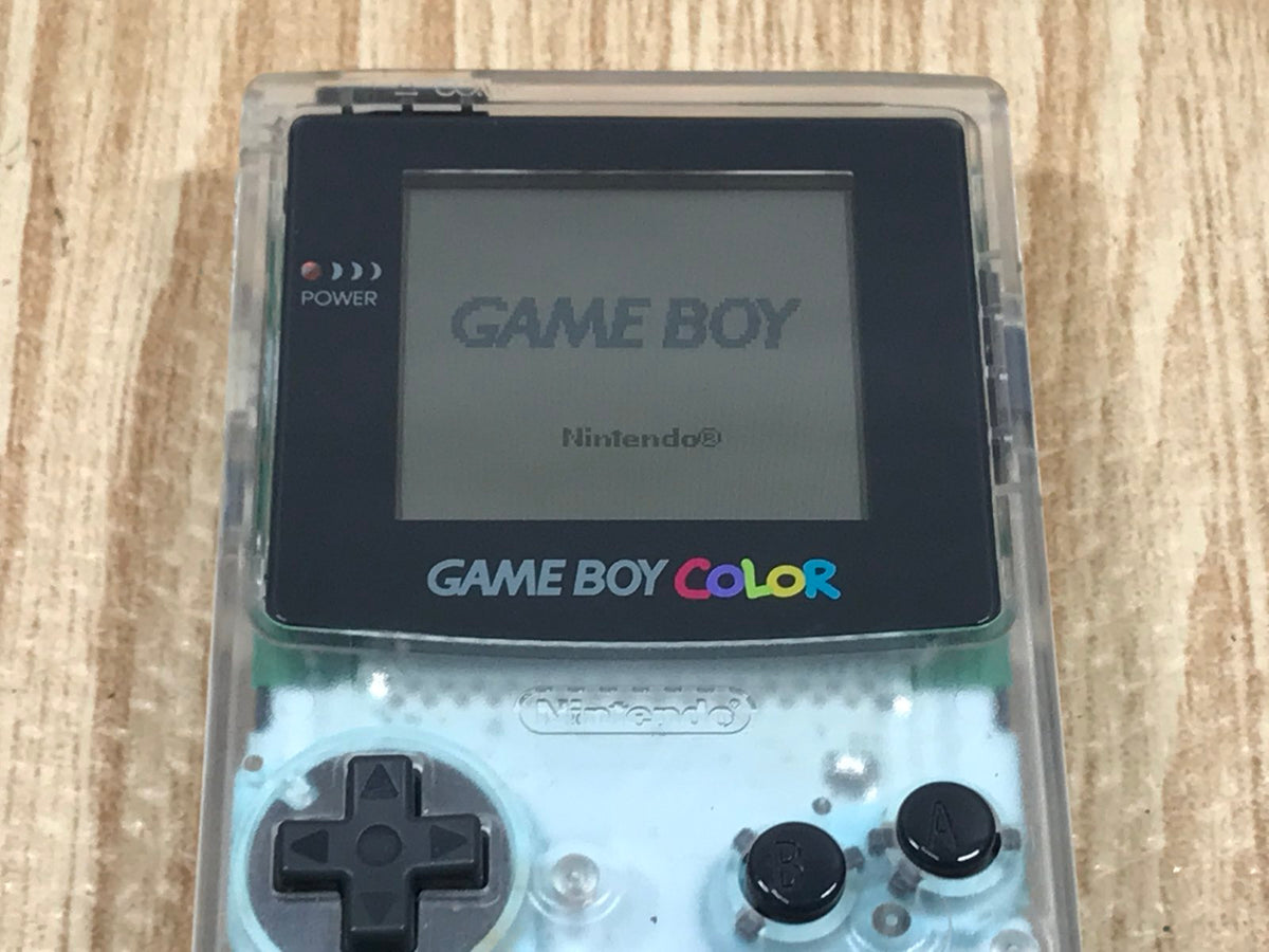 GameBoy Color Clear Console Boxed Nintendo Japan - Tested Working
